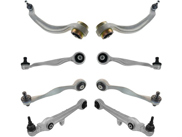 Front Control Arm and Ball Joint Assembly Set 8 Piece - 2000-2002 Audi A8 Quattro - TRQ 7453-02507026