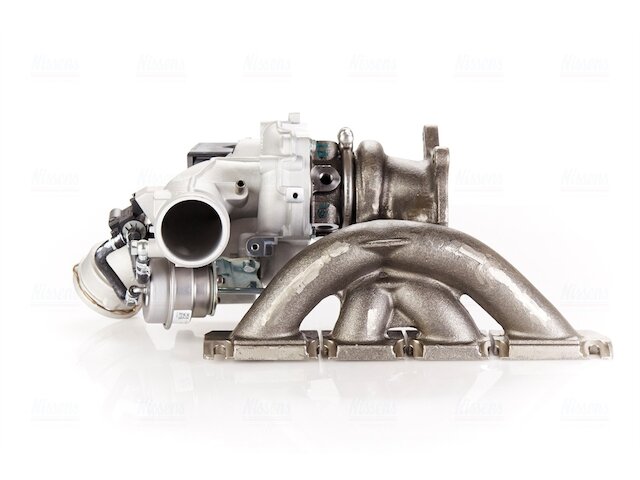 Turbocharger - 2008-2010, 2012-2013 Volkswagen Jetta 2.0L 4-Cylinder CCTA Volkswagen Turbocharged GAS - Nissens 29127-02514052