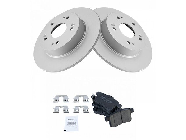 Rear Brake Pad and Rotor Kit - 2008-2017 Honda Accord - TRQ 29034-02515877
