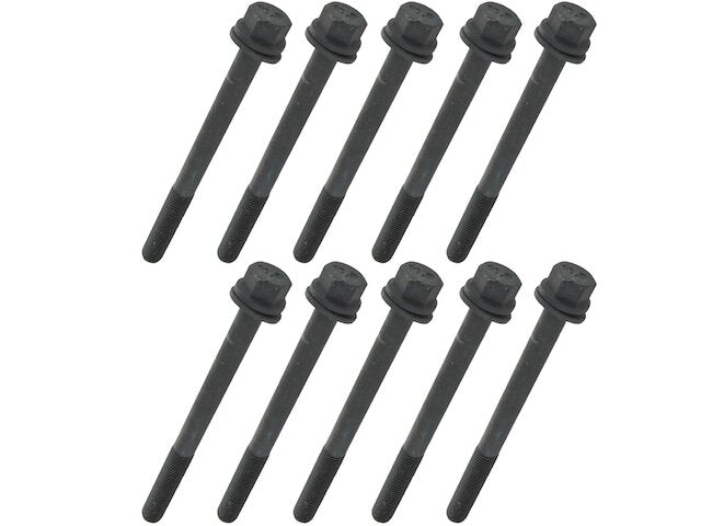 Head Bolt Set 10 Piece - 1996-1997 Honda Civic del Sol 1.6L 4-Cylinder SOHC - TRQ 6019-02522714