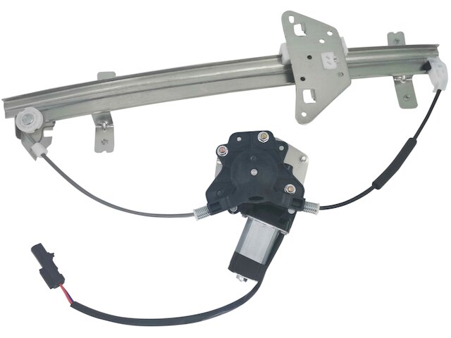 Rear Left Driver Side Power Window Regulator Assembly - with Motor - 2000-2004 Dodge Dakota Crew Cab Pickup - Replacement 1843-02522826