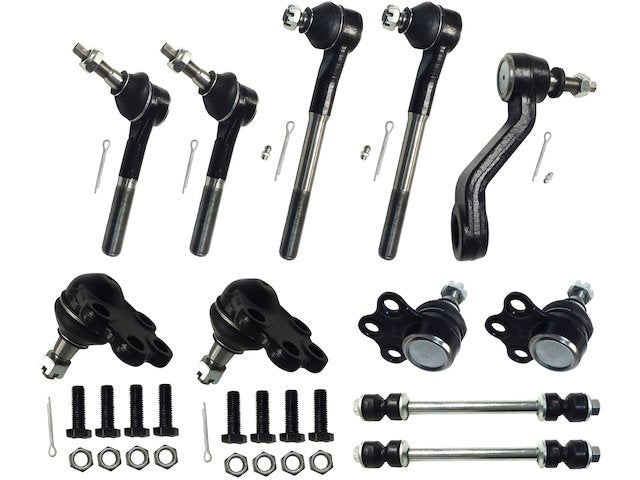 Front Ball Joints Tie Rods Sway Bar Link Kit - 2000-2001 Dodge Ram 1500 - Replacement 1970-02528337