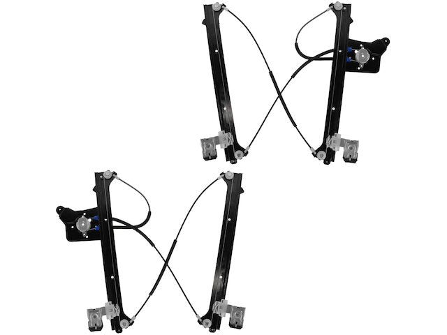 Rear Window Regulator Set 2 Piece - 2000-2006 Chevrolet Suburban 1500 - TRQ 3718-02531248