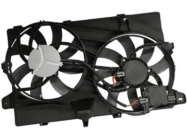 Auxiliary Radiator Fan Assembly - Standard Design - 2007-2014 Ford Edge without Towing Package - Replacement 24000-02542002