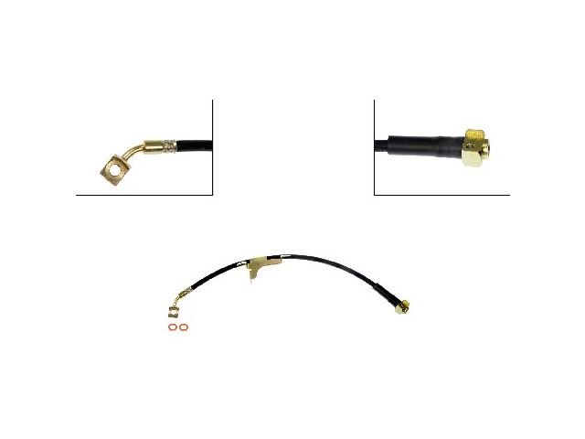 Front Right Brake Hose - 2006-2009 Chevrolet Trailblazer - Dorman 18653-02561350