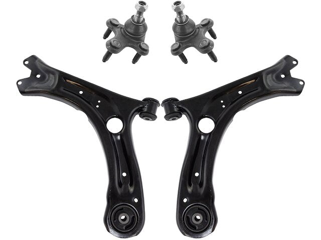 Front Lower Control Arm and Ball Joint Kit 4 Piece - 2012-2014, 2016-2019 Volkswagen Beetle - TRQ 118767-02567644