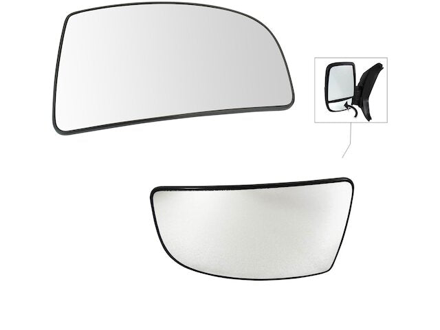 Door Mirror Glass Set 2 Piece - 2015-2019 Ford Transit-350 - TRQ 129860-02570698