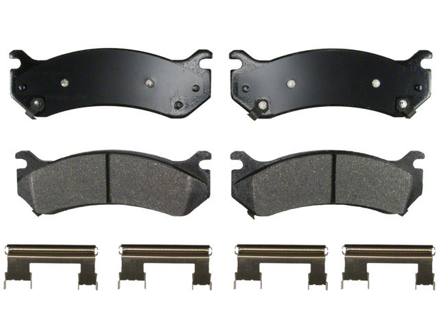 Rear Brake Pad Set - 2001-2003, 2005-2006 Chevrolet Silverado 1500 HD - Wagner 3696-02597790