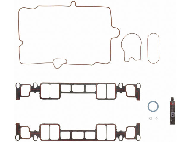 Lower and Upper Intake Manifold Gasket Set - 1996-2000 Chevrolet K3500 5.7L V8 - Felpro 3459-02604517