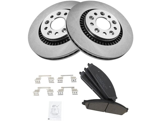 Front Brake Pad and Rotor Kit - 2005-2007 Ford Freestyle - TRQ 18367-02616751