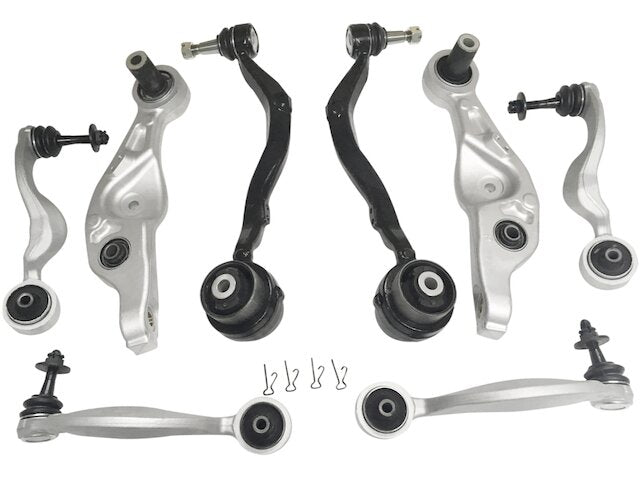Front Upper and Lower Control Arm Kit - 8 Piece - 2007-2015 Lexus LS460 4.6L V8 4-Door Sedan - Replacement 24028-02623033