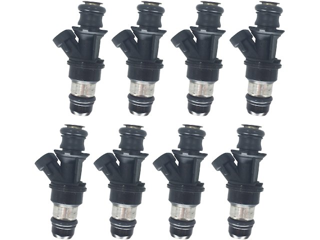 Fuel Injector Kit - 8 Piece - 2001-2006 GMC Sierra 1500 4.8L 5.3L 6.0L V8 - Replacement 4256-02628858