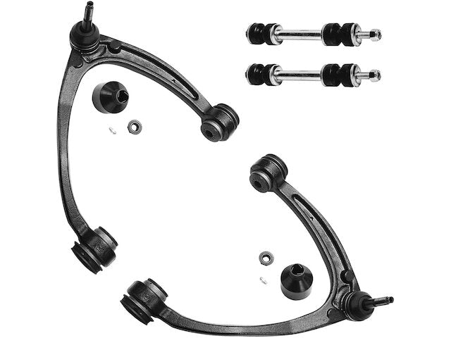 Front Control Arm and Sway Bar End Link Kit - 2007-2016 Chevrolet Silverado 1500 - Detroit Axle 19009-02641296