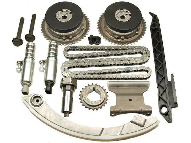 Front Timing Chain Kit with VVT Variable Valve Timing Sprockets and Solenoids - 2011-2017 GMC Terrain 2.4L 4-Cylinder - Cloyes 96736-02645268