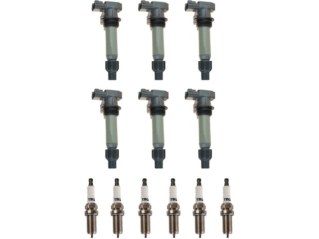 Ignition Coil and Spark Plug Kit 12 Piece - 2010-2016 Buick LaCrosse - TRQ 30474-02666069