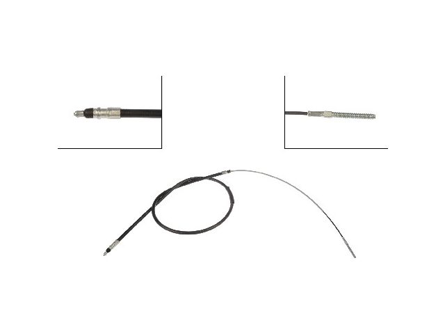 Rear Left Parking Brake Cable - 2001-2006 BMW 330i - Dorman 1016-02686666