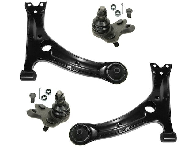 Front Lower Control Arm and Ball Joint Kit 4 Piece - 2003-2008 Pontiac Vibe - TRQ 4821-02688935