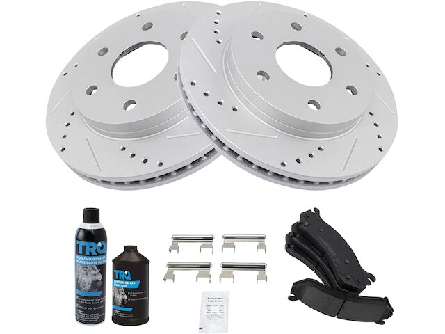 Front Brake Pad and Rotor Kit - 2000-2006 GMC Yukon XL 1500 - TRQ 4306-02694245