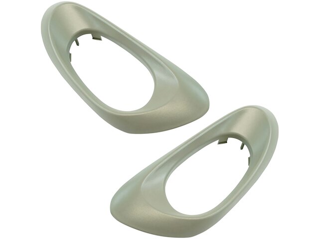 Rear Interior Door Handle Bezel Set 2 Piece - 2002-2009 Chevrolet Trailblazer - TRQ 3689-02695561