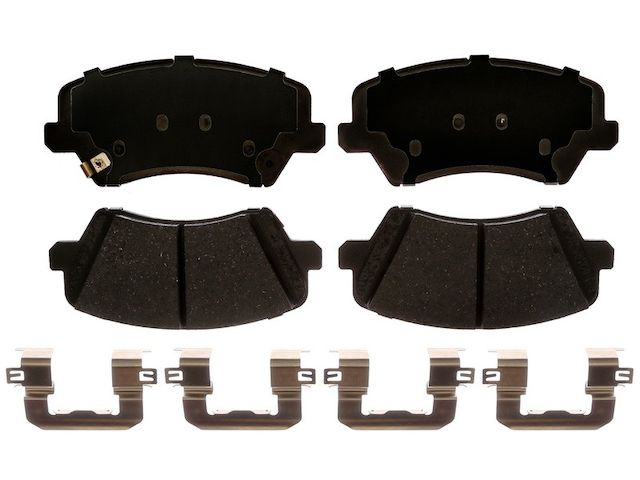 Front Brake Pad Set - 2016-2017 Hyundai Elantra GT - Raybestos 134782-02702795
