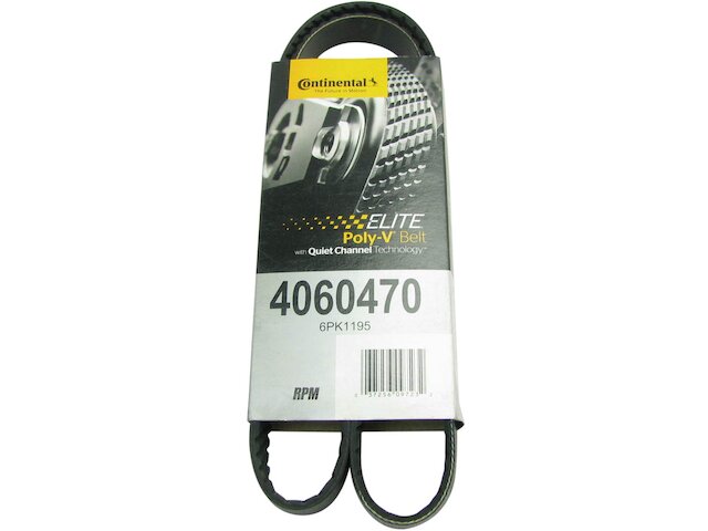 Alternator and Air Conditioning Multi Rib Belt - 1999-2001 Honda Odyssey 3.5L V6 - ContiTech 6036-02704196