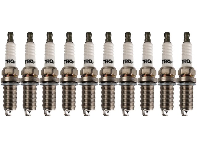 Spark Plug Set 10 Piece - 2000-2005 Ford Excursion 6.8L V10 - TRQ 5244-02709148