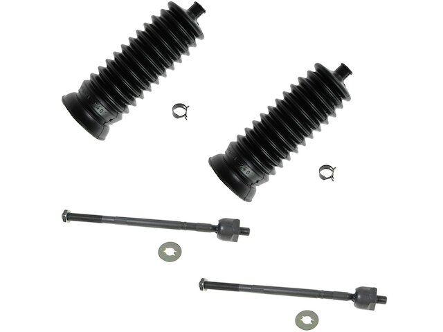 Tie Rod End and Steering Bellows Kit 4 Piece - 2000-2004 Subaru Outback - TRQ 18998-02711103