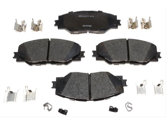 Front Brake Pad Set - 2009-2010 Pontiac Vibe 2.4L 4-Cylinder - Raybestos 29871-02713156