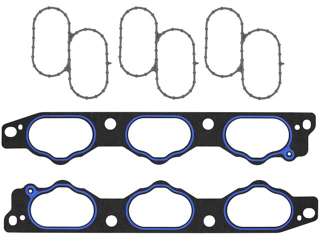Lower and Upper Intake Manifold Gasket Set - 2009-2016 Hyundai Genesis 3.8L V6 - Felpro 30014-02717925