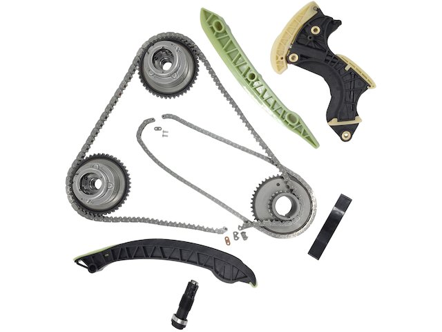 Timing Chain Kit with VVT Sprockets - 2012-2015 Mercedes Benz C250 1.8L DOHC Turbo - Replacement 118861-02718781
