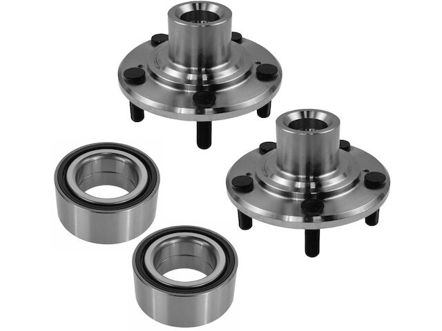 Front Wheel Hub and Bearing Kit 4 Piece - 2009-2014 Acura TSX - TRQ 29960-02719299