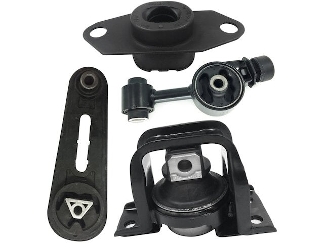 Engine Mount and Transmission Mount Kit - 4 Piece - 2007-2012 Nissan Versa 1.8L 4-Cylinder - Replacement 19001-02719732