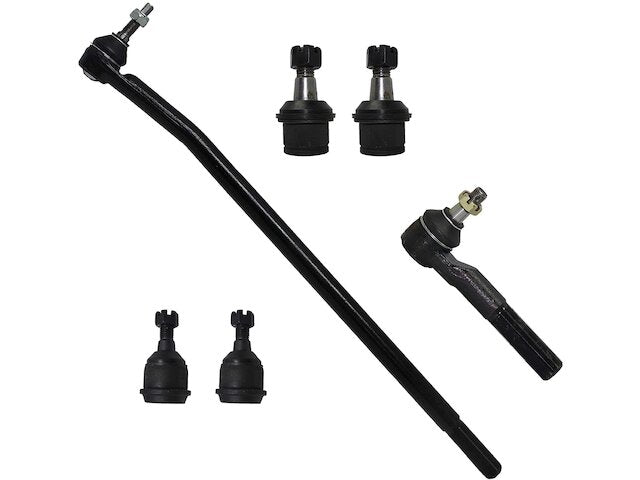 Front Ball Joint and Tie Rod End Kit - 2003-2010 Dodge Ram 2500 - Detroit Axle 1988-02725790