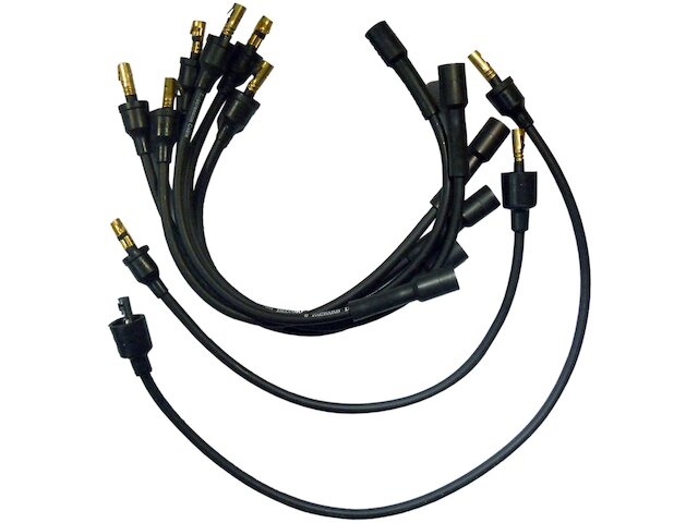 Spark Plug Wire Set - 1978-1981 Chrysler Town & Country 3.7L 6-Cylinder - United Automotive 1554-02737457