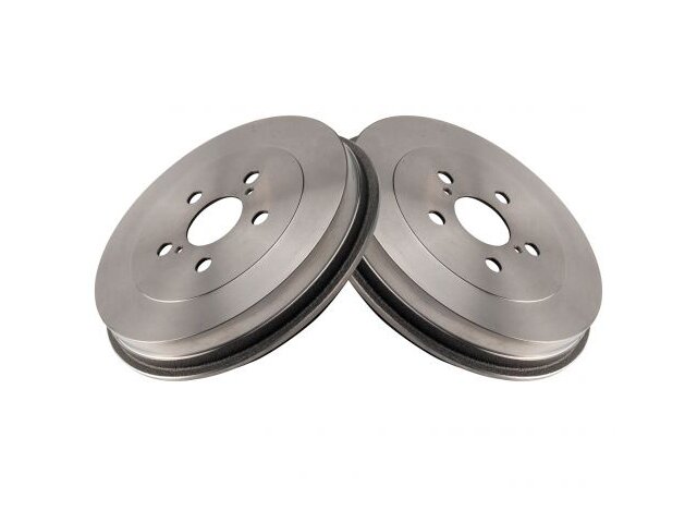 Rear Brake Drum Set 2 Piece - 2003-2008 Toyota Matrix FWD - TRQ 8085-02741232