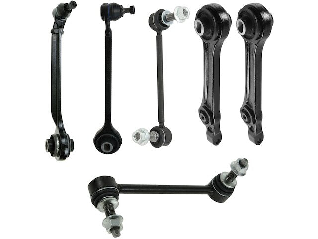 Front Control Arm Ball Joint Sway Bar Link Kit 6 Piece - 2005-2008 Dodge Magnum RWD - TRQ 18192-02742469