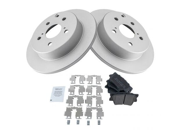 Rear Brake Pad and Rotor Kit - 2006-2018 Toyota RAV4 - TRQ 18953-02744095