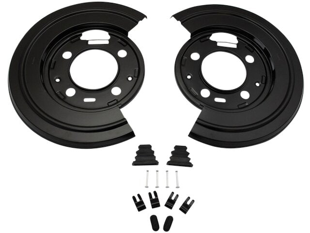 Rear Brake Backing Plate 2 Piece Set - 2000-2005 Ford Excursion - TRQ 5244-02747347