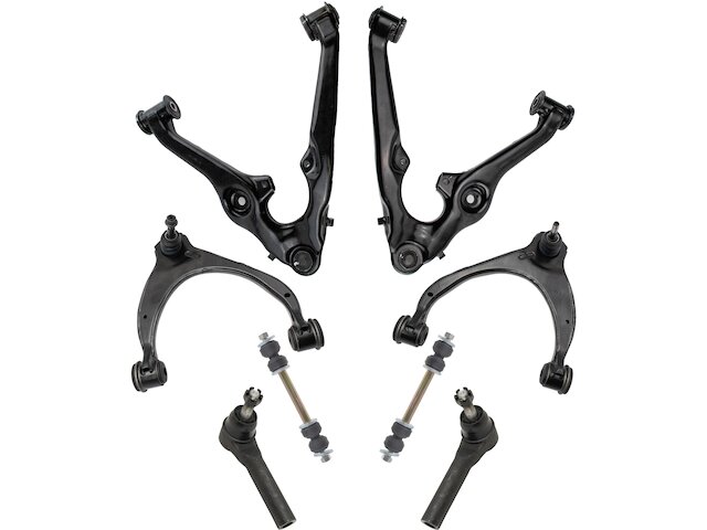 Front Control Arm Ball Joint Tie Rod and Sway Bar Link Kit 8 Piece - 2016-2018 Chevrolet Silverado 1500 - TRQ 134745-02753443