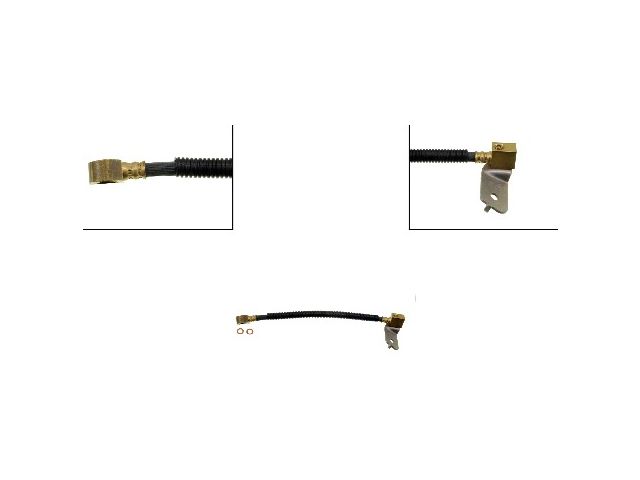 Rear Left Brake Hose - 1998-2002 Ford Crown Victoria - Dorman 5012-02761476
