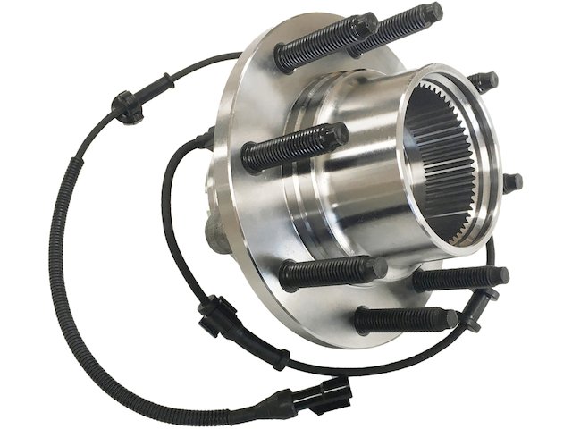 Front Wheel Bearing Hub Assembly with ABS Sensor - 1999-2004 Ford F250 Super Duty 4WD with ABS Brakes (Fits From 03/22/1999 Production) - Replacement 5337-02762436