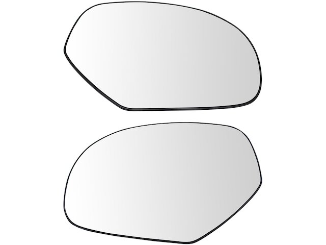 Door Mirror Glass Set 2 Piece - 2007-2014 Chevrolet Silverado 2500 HD - TRQ 19010-02773247