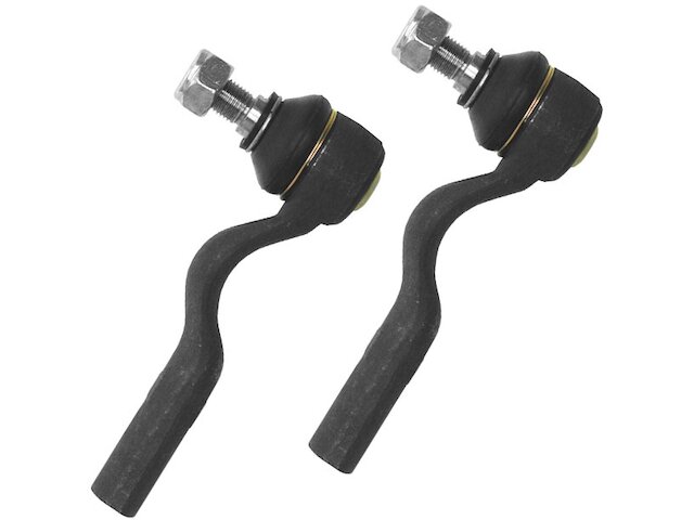 Front Outer Tie Rod End Set 2 Piece - 1998-2002 Mercedes E430 Base RWD - TRQ 6401-02773529