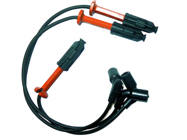 Spark Plug Wire Set - 1994-1997 Mercedes SL320 3.2L 6-Cylinder - United Automotive 6468-02774262