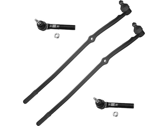 Front Tie Rod End and Drag Link Kit - 2003-2008 Dodge Ram 2500 - Detroit Axle 1988-02776604