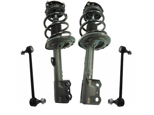 Front Strut Coil Spring Sway Bar Link Kit 4 Piece - 2009-2014 Toyota Venza - TRQ 138415-02783075