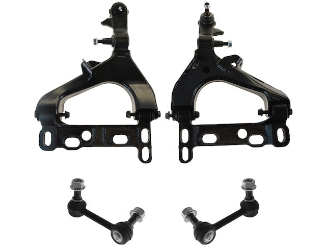 Front Control Arm Ball Joint Sway Bar Link Kit 4 Piece - 2004-2007 Chevrolet Trailblazer - TRQ 17845-02791240