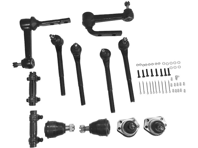 Front Ball Joints Tie Rods Sway Bar Links Idler Arm Kit - 1990-2005 Chevrolet Astro - Replacement 2928-02805881