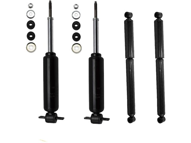 Front and Rear Shock Absorber Set - 1999-2003 Dodge Durango - Detroit Axle 1873-02815609