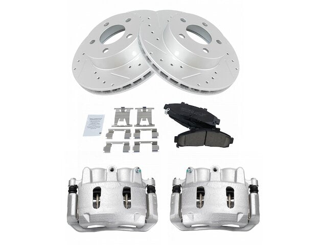 Front Brake Pad Rotor and Caliper Set - 1995-2001 Ford Explorer - TRQ 5257-02830932